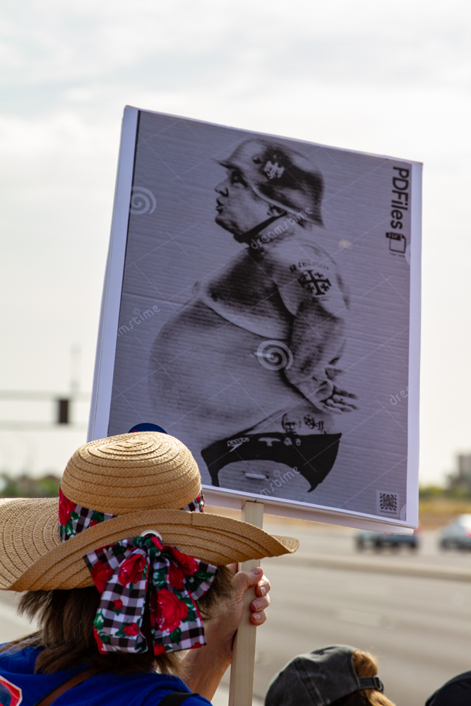 alt="Protester